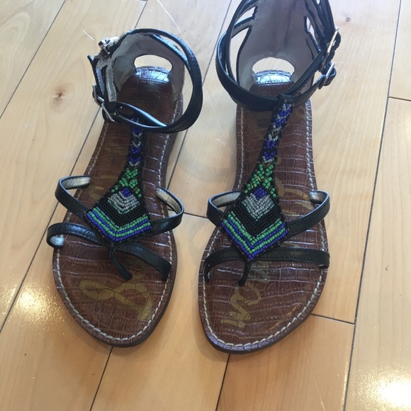 Sam Edelman Shoes - Sam Edelman beaded gladiator sandals